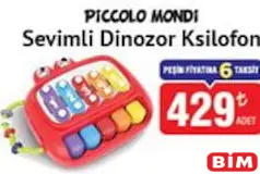 PİCCOLO MONDİ SEVİMLİ DİNOZOR KSİLOFON fiyat ve kampanya bilgisi